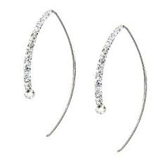 Sterling Silver Fancy Earwire - Textured