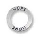 Sterling Silver Inspirational Message Rings - 20mm