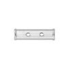 Sterling Silver SmoothTube Spacer Bar -  2mm, 2 Strand