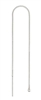 Sterling Silver Ear Threader with 2mm Bead