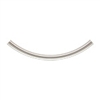 Sterling Silver Curved Tube - 2.5mm x 40mm