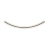 Sterling Silver Curved Tube - 2mm x 30mm