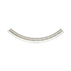 Sterling Silver Curved Tube - 3mm x 38mm