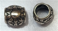 Sterling Large Hole Bead - #328 Sunflower