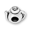Sterling Large Hole Bead -  #206 Teapot