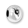 Sterling Large Hole Bead - #323 Apple