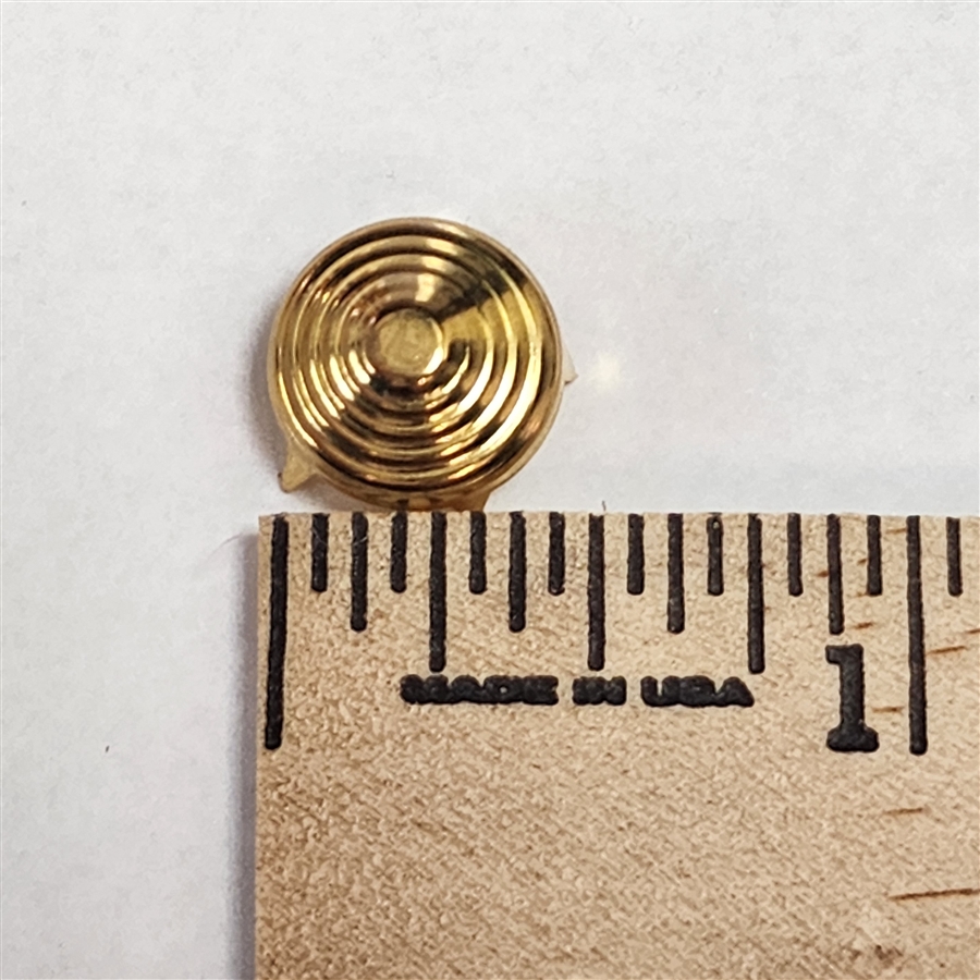 Beehive Metal Studs - 60ss / 12mm - Gold only