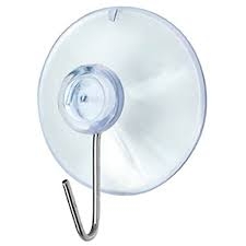 2 1/2" Suction Cup with Hook