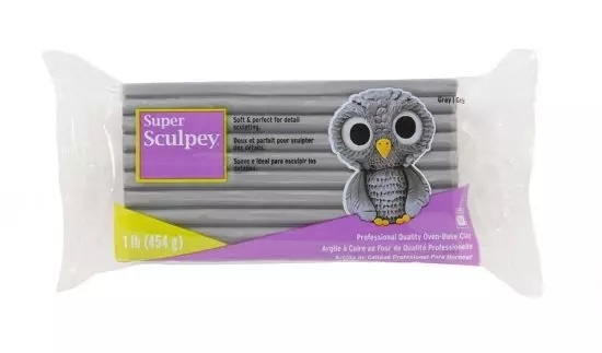 Super Sculpey Gray