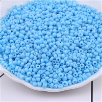 Taiwanese Size 11/0 Seed Bead - Opaque Aqua - Y6