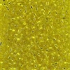 Taiwanese Size 11/0 Seed Bead - Silver Lined Yellow - #S32