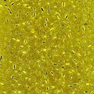 Taiwanese Size 11/0 Seed Bead - Silver Lined Yellow - #S32