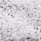 Taiwanese Size 11/0 Seed Bead - White Opaque - 41