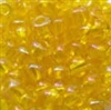 Taiwanese Size 11/0 Seed Bead - Yellow AB - #412