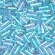 Taiwanese #3 Bugle Bead - Aqua AB #B403