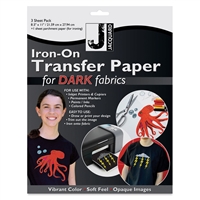 Jacquard Transfer Paper - Dark Fabrics