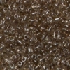 Czech Twin Bead - Crystal Taupe Pearl