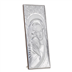 Madonna w. Child Italian 925 Silver Argento Communion Icon