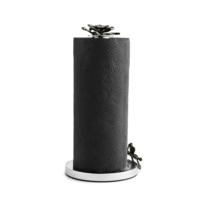 Black Orchid Paper Towel Holder