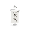 Black Orchid Fingertip Towel Stand