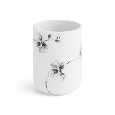 Black Orchid Toothbrush Holder