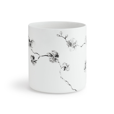 Black Orchid Waste Basket