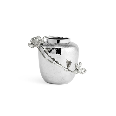 White Orchid Vase Small