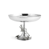 White Orchid Footed Centerpiece Bowl