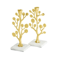 Botanical Leaf Candleholders