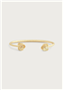 Orchid Gold Bangle