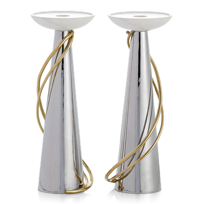 CALLA LILY CANDLEHOLDERS