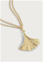Ginkgo Pendant Necklace