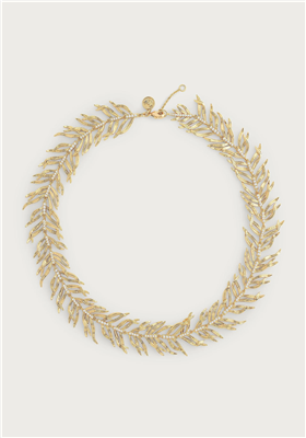 Palm Leaves Necklace