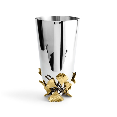 Golden Ginkgo Vase Large
