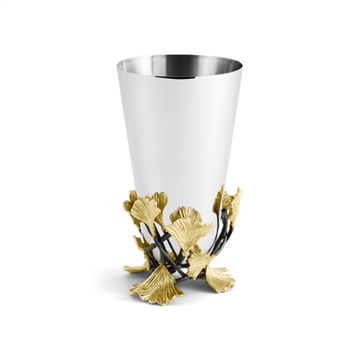 Golden Ginkgo Vase Medium