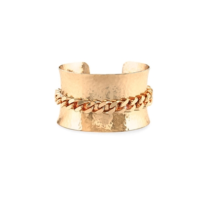 BRONZE BRACELET RED