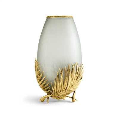 Palm Medium Glass Vase
