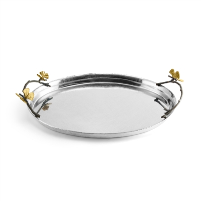Butterfly Ginkgo Oval Tray