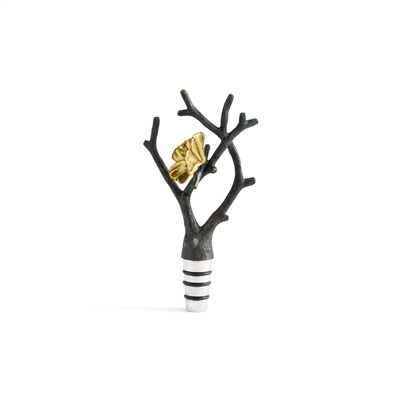 BUTTERFLY GINKGO WINE STOPPER