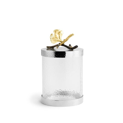 Butterfly Ginkgo Canister Small