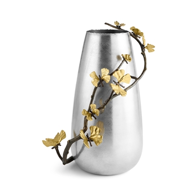 Butterfly Ginkgo Vase - Centerpiece