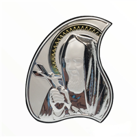Tear Drop Italian 925 Silver Argento Padre Pio Icon