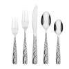 Conquest Sand 45-Piece Flatware Set with Caddy