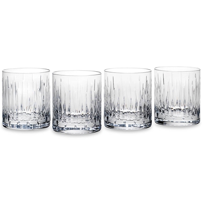 Soho Crystal 4-piece Double Old Fashioned Glass Set