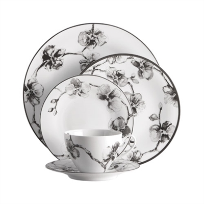 Black Orchid 5-Piece Setting