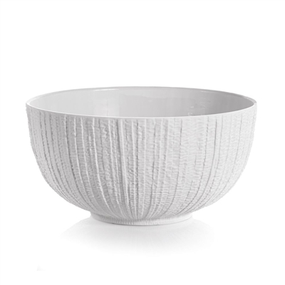 GOTHAM WHITE SERVING BOWL