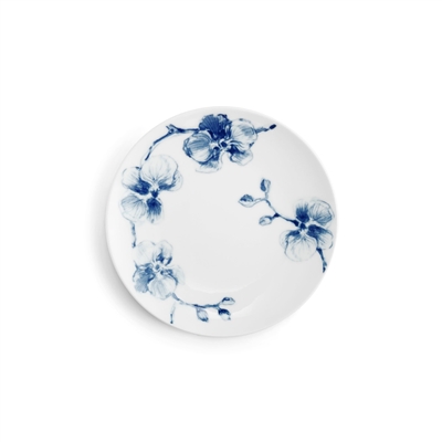 Blue Orchid Tidbit Plate Set