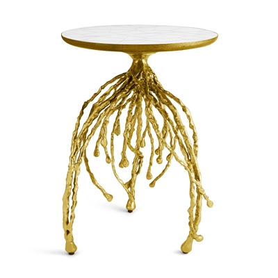 Water Hyacinth Accent Table