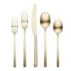 Beacon Champagne Satin 20-Piece Flatware Set