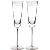 Darling Pointâ„¢ "Mr." and "Mrs." 2-piece Champagne Flute Set